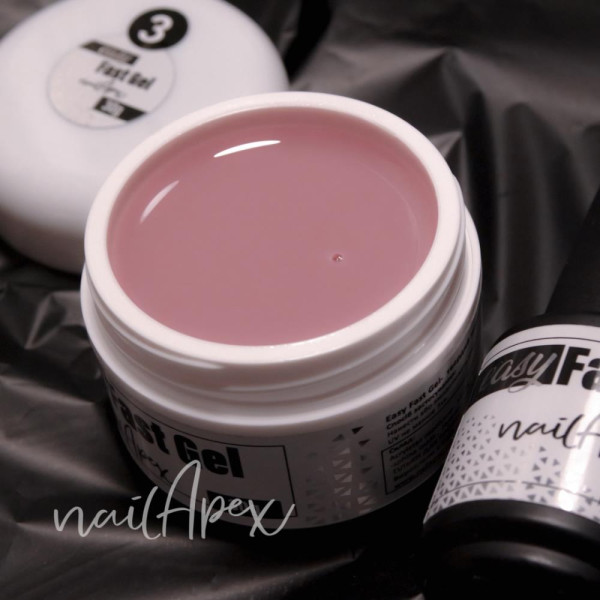 Nailapex Easy Fast Gel № 03 - жидкий гель (нюд), 30 мл
