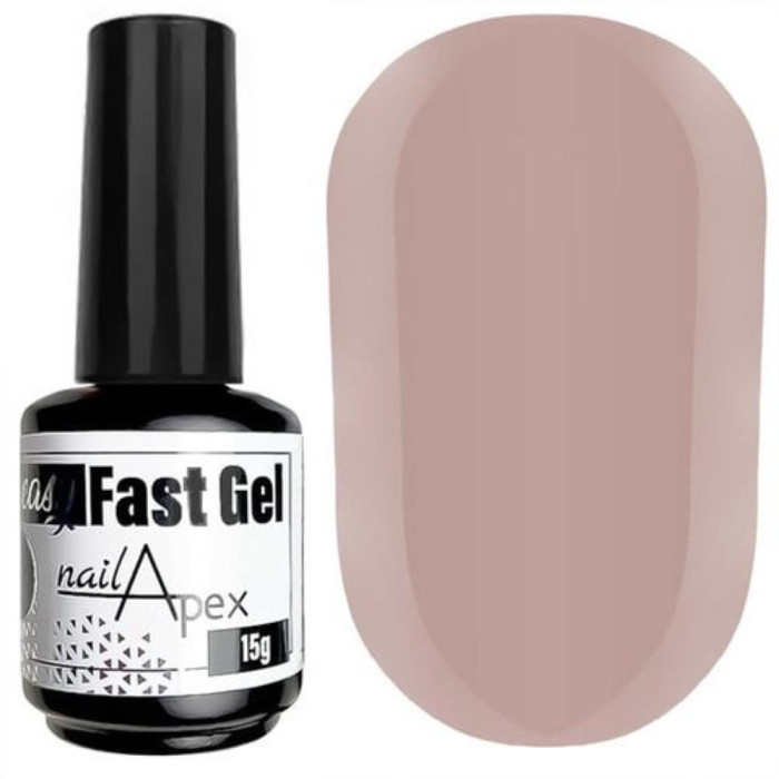 Nailapex Easy Fast Gel № 04 - жидкий гель (плотная пастель), 15 мл