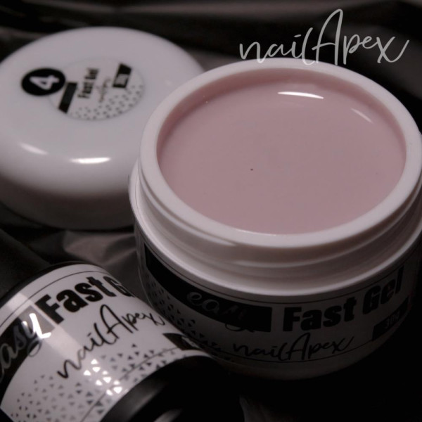Nailapex Easy Fast Gel № 04 - рідкий гель (щільна пастель), 15 мл