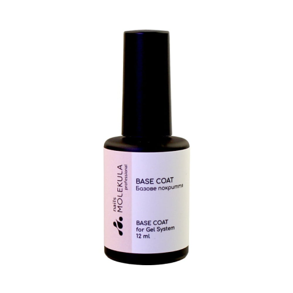 Molekula Base Coat For Gel System - база для гелю, акрігелю, 12 мл