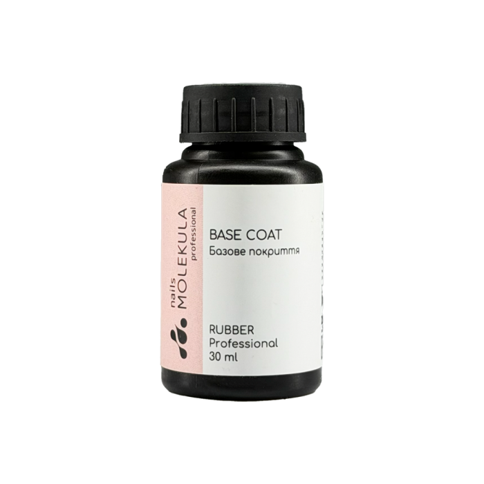 Molekula Base Coat Rubber Professional - каучукова основа для гель-лаку, 30 мл