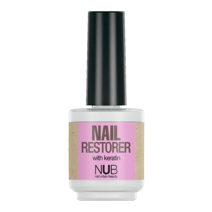 NUB Nail Restorer - средство для восстановления ногтей с кератином, 15 мл