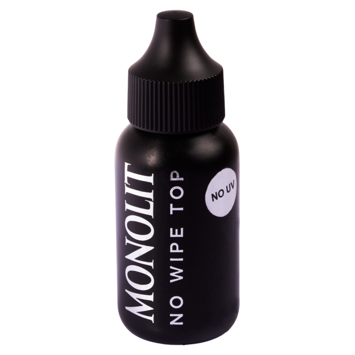 Luxton Monolit Top No Wipe UV Filters - топ без липкого шару без УФ фільтрів, 30 мл