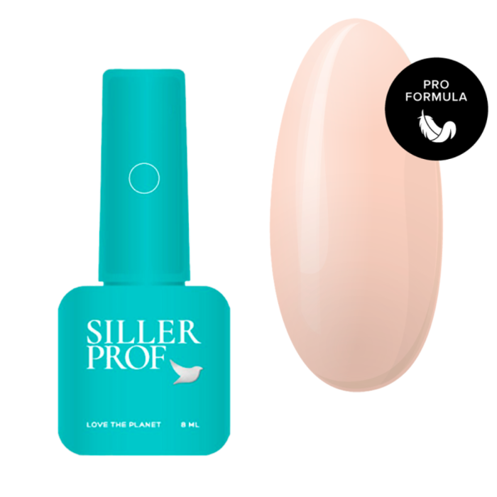 База камуфлирующая Siller Base Nude Pro №01, молочно-розовая, 8 мл