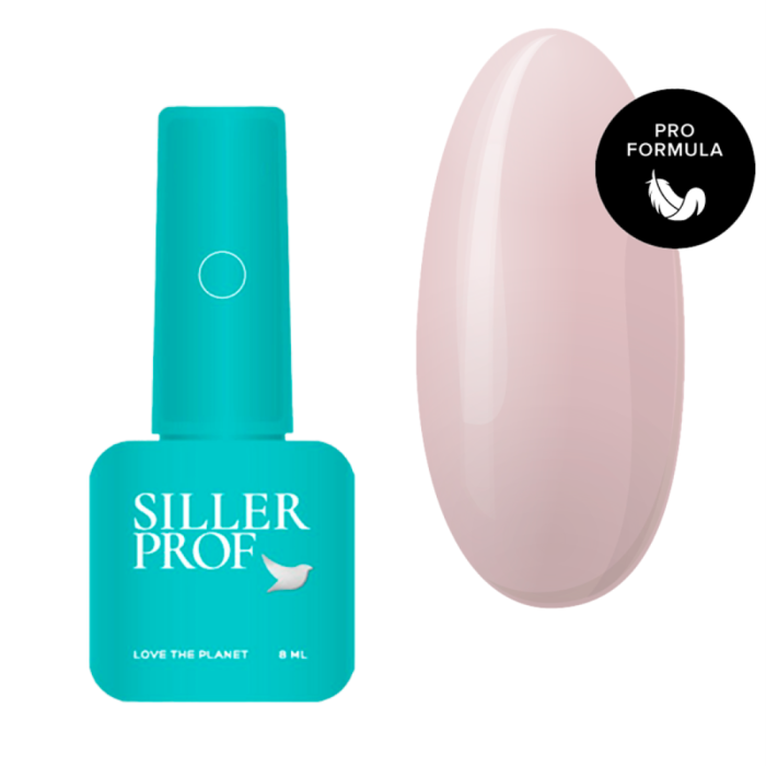 База камуфлююча Siller Base Nude Pro №02, порцелянова рожева, 8 мл