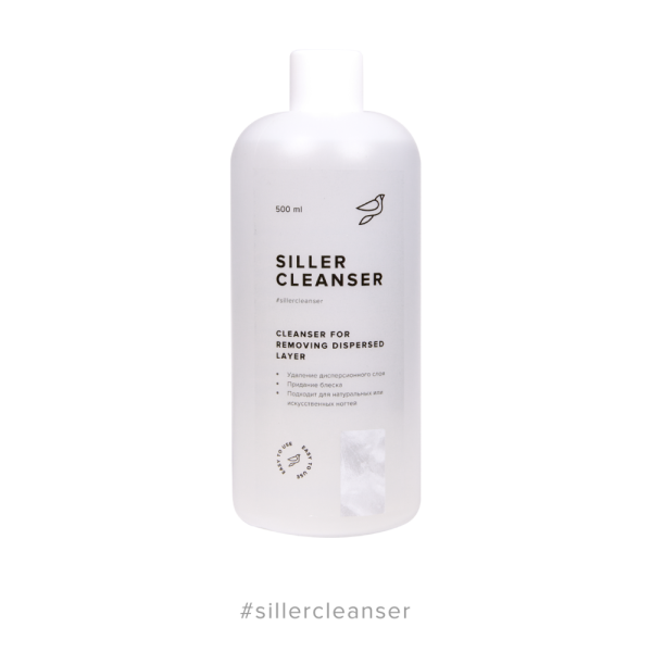Siller Cleanser - жидкость для снятия липкого слоя, 500 мл