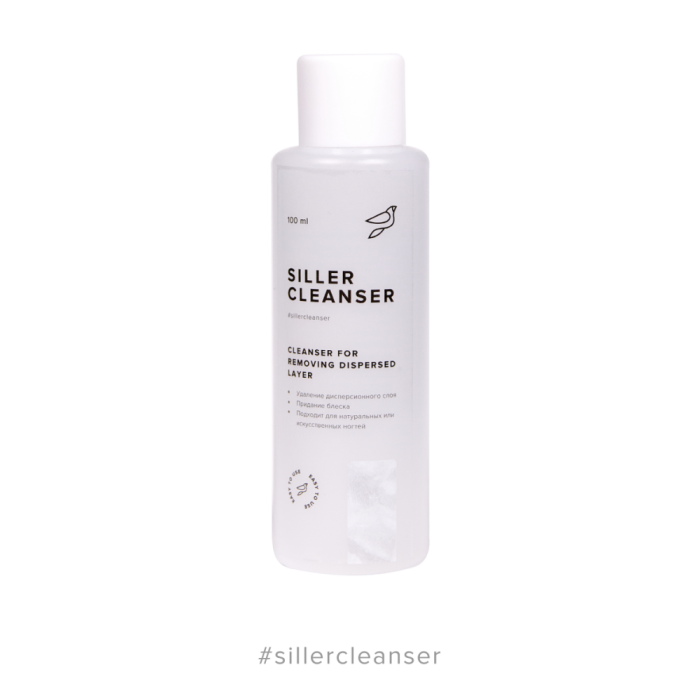 Siller Cleanser - жидкость для снятия липкого слоя, 100 мл
