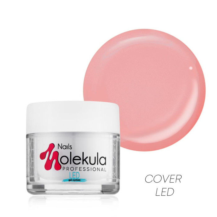 Molekula Led Gel №12 Cover - моделюючий гель, бежевий, 50 мл