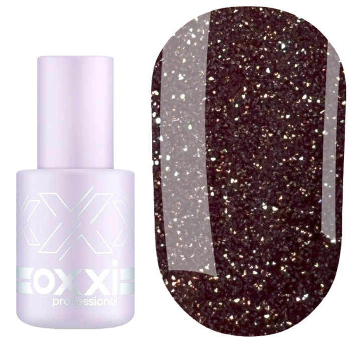 Гель-лак світловідбивний Oxxi Professional Disco BOOM №012, какао, 10 мл