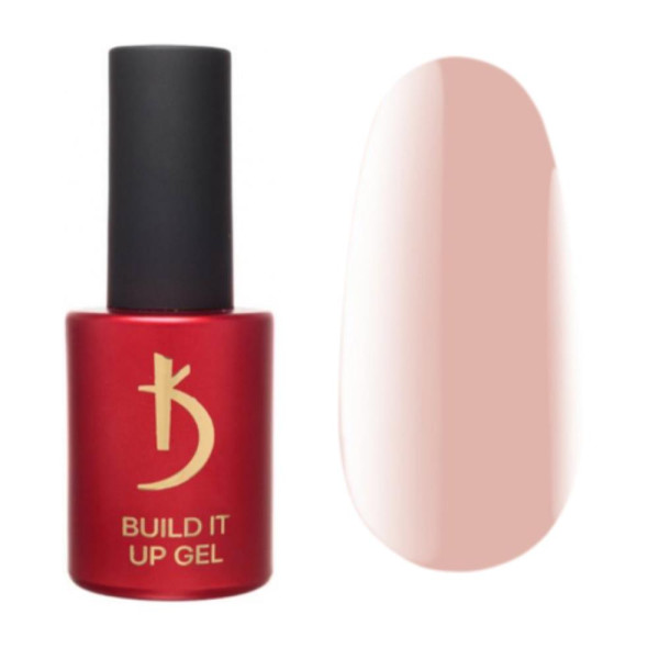Kodi Professional Build It Up Gel "Milky Rose" - моделюючий гель з пензликом, 15 мл