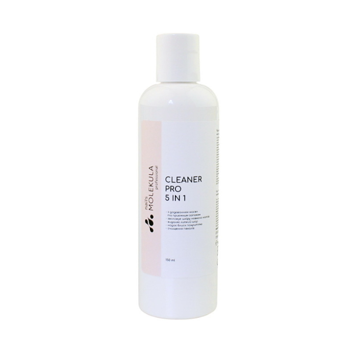 Molekula Cleaner Pro 5в1 - жидкость для снятия липкого слоя, 150 мл