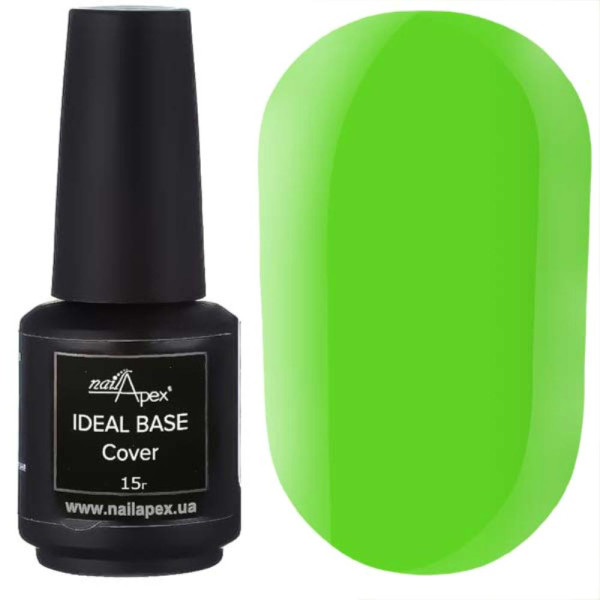 База неонова Nailapex Ideal Base Cover №15, лайм, 15 г
