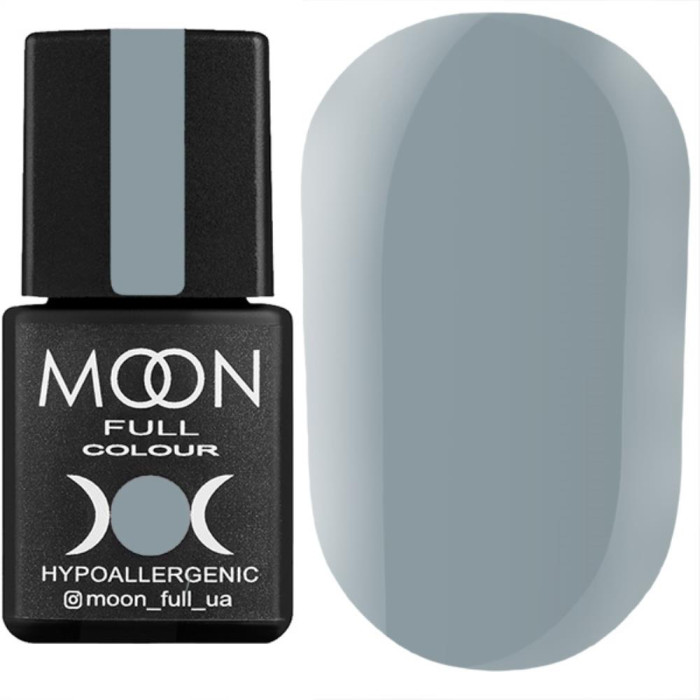 Гель-лак Moon Full Breeze Color №415, світло-сірий, 8 мл