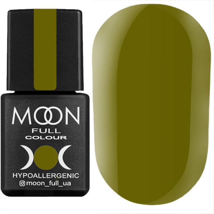 Гель-лак Moon Full Breeze Color №430, горчица с оливковым подтоном , 8 мл