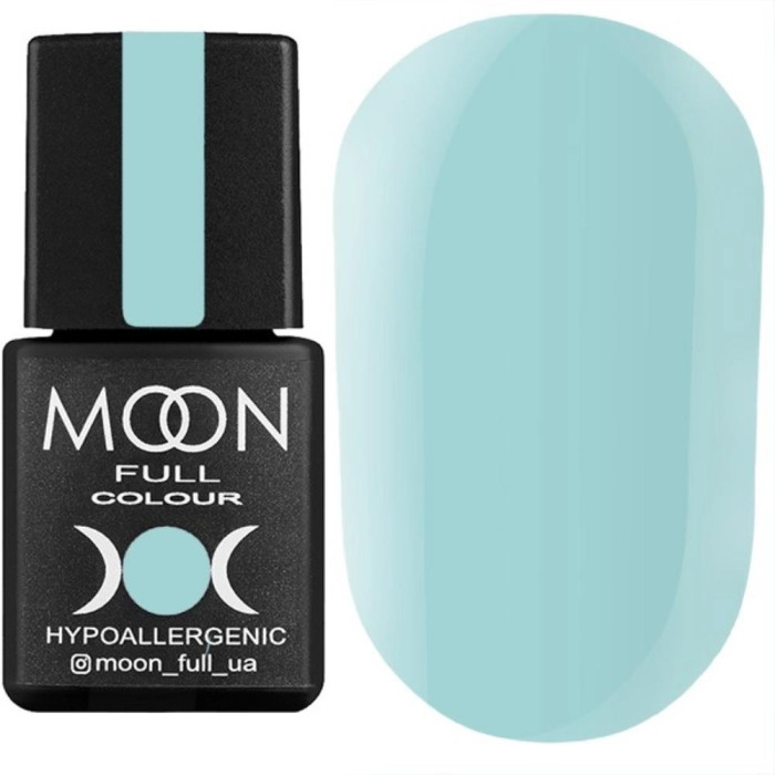 Гель-лак Moon Full Breeze Color №438, світло-блакитний, 8 мл