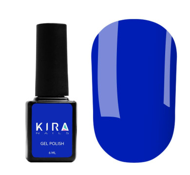 Гель-лак Kira Nails №188 (темный синий, эмаль), 6 мл