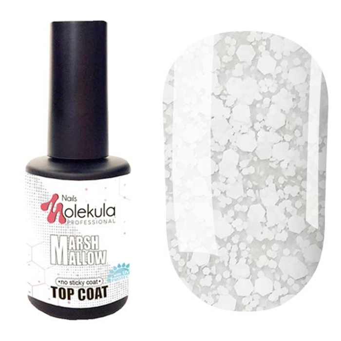 Molekula Marshmallow Top No Sticky - топ с белыми точками без липкого слоя, 12 мл