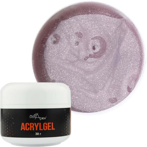 Nailapex Acryl Gel Orion - акригель із шиммером, 30 мл