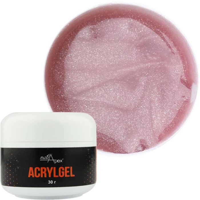 Nailapex Acryl Gel Olimp - акригель с шиммером, 30 мл