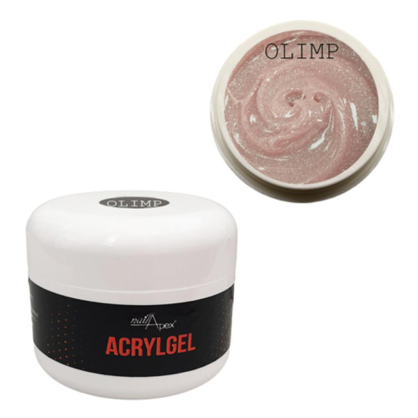 Nailapex Acryl Gel Olimp - акригель с шиммером, 30 мл