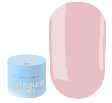 LUNA Gel Premium № 03 - камуфлирующий гель (бежево-розовый), 30 мл