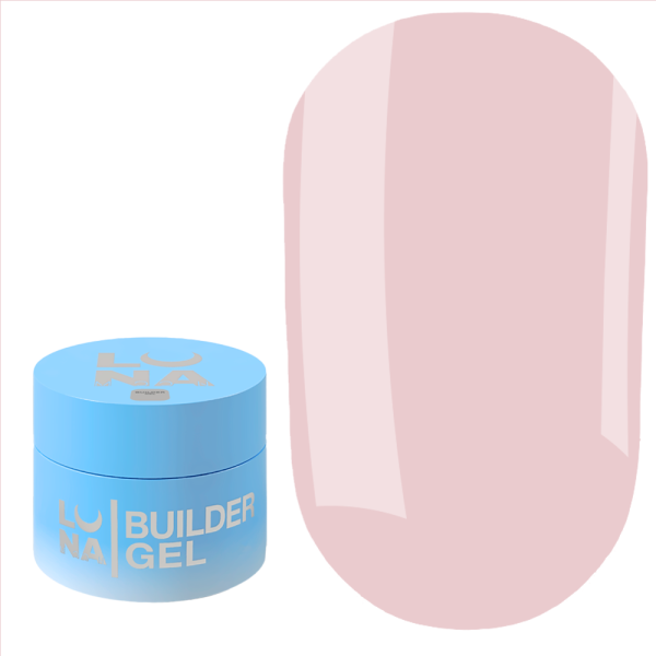 LUNA Gel Premium № 06 NEW - камуфлирующий гель (бежево-розовый), 30 мл