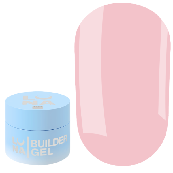 LUNA Gel Premium № 07 - камуфлирующий гель (розовый), 30 мл