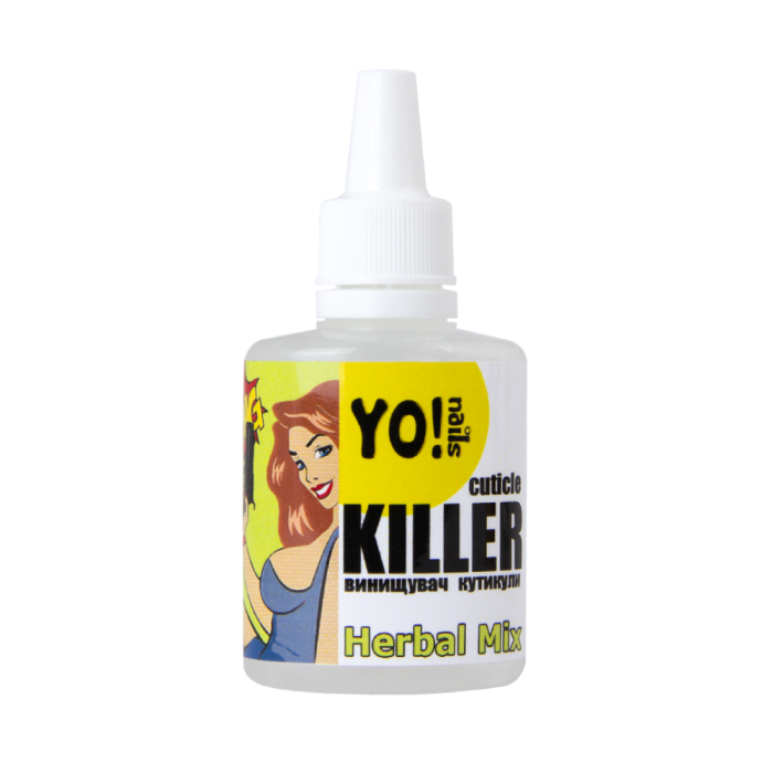 Yo!Nails Сuticle Killer Herbal Mix - ремувер для кутикули, 30 мл