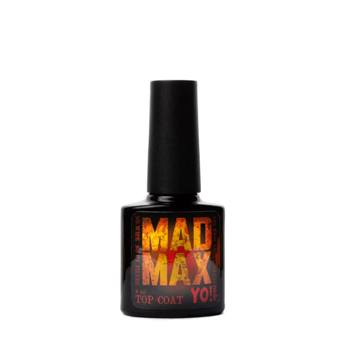 Yo!Nails Mad Max No UV-protect - топ суперстойкий без липкого слоя (без УФ фильтров), 8 мл