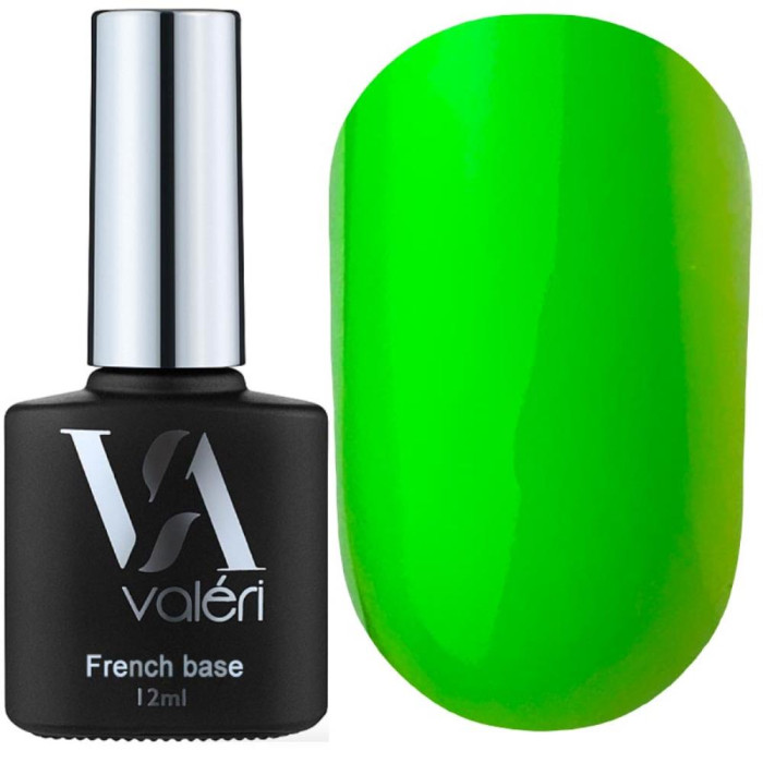 База неонова Valeri French Base №42 Neon, салатова, 12 мл