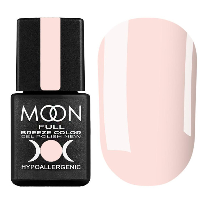 Гель-лак Moon Full Breeze Color №403, рожевий пудровий, 8 мл