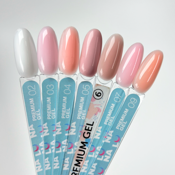 LUNA Gel Premium № 02 - камуфлюючий гель (молочний), 30 мл