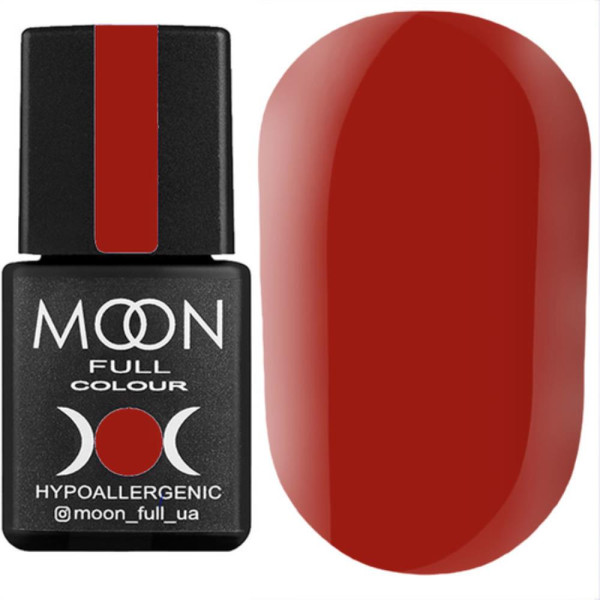 Гель-лак Moon Full Fashion Color №238, червоний, 8 мл