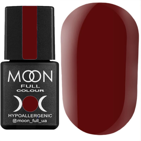 Гель-лак Moon Full Fashion Color №237, червоно-коричневий, 8 мл