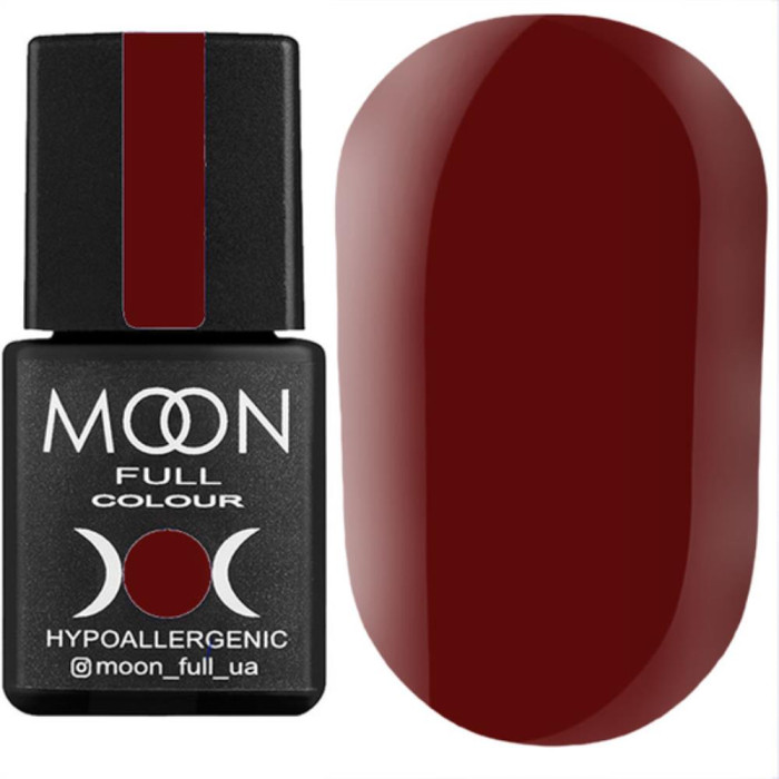 Гель-лак Moon Full Fashion Color №237, червоно-коричневий, 8 мл