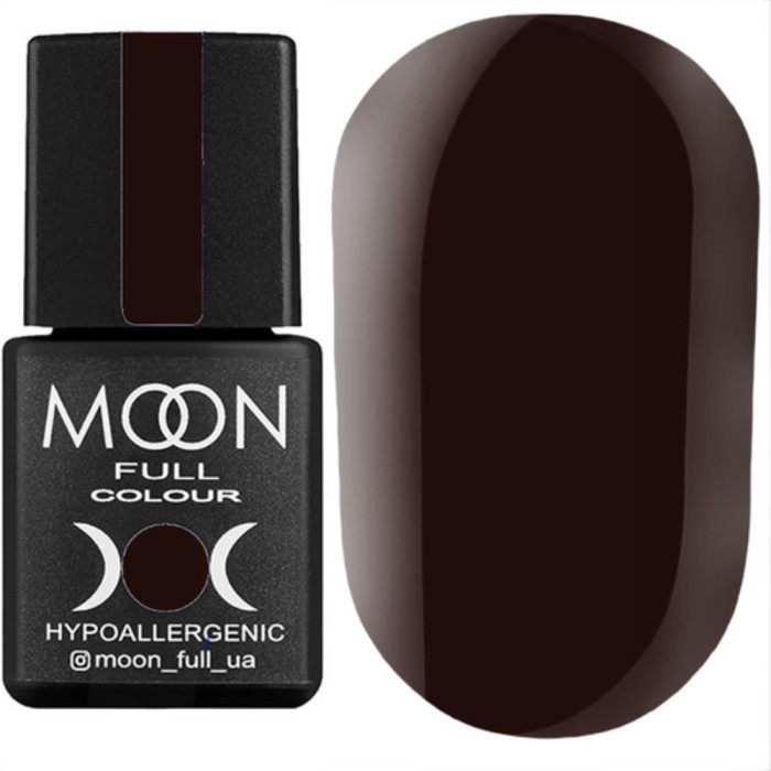 Гель-лак Moon Full Fashion Color №236, темный шоколад, 8 мл