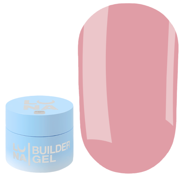 LUNA Gel Premium № 14 - камуфлирующий гель (ярко-розовый), 30 мл