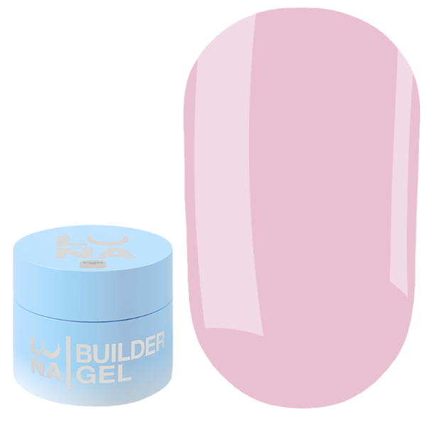 LUNA Gel Premium №15 - камуфлирующий гель, (розовый) 30 мл