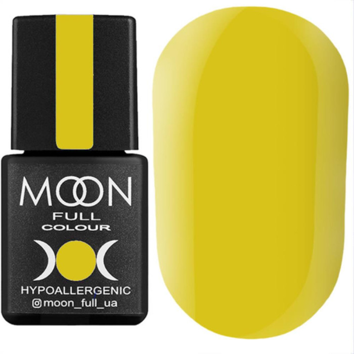 Гель-лак Moon Full Fashion Color №245, лимонний, 8 мл