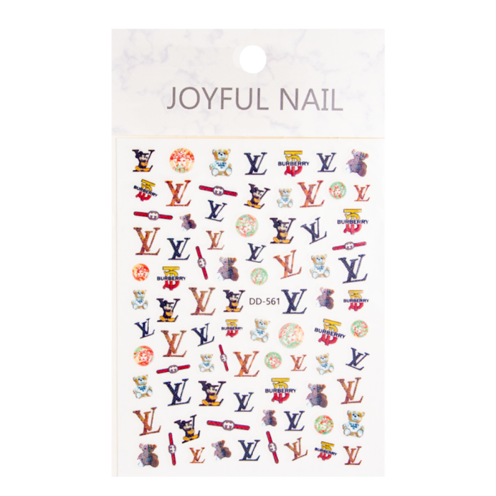 Наклейки для дизайна ногтей Joyful Nail DD-561