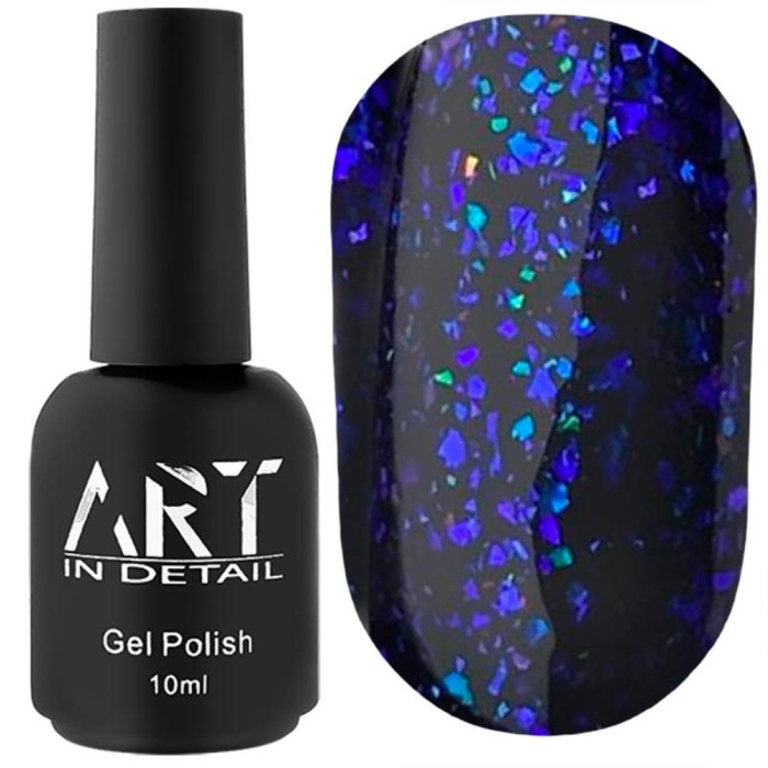 ART No Wipe Chameleon Top 001 - топ без липкого шару з пластівцями єдиноріг, 10 мл