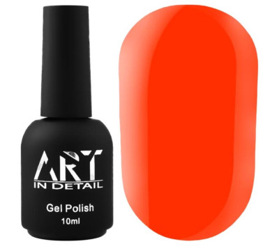Гель-лак неоновий ART NEON №N004, червоний, 10 мл