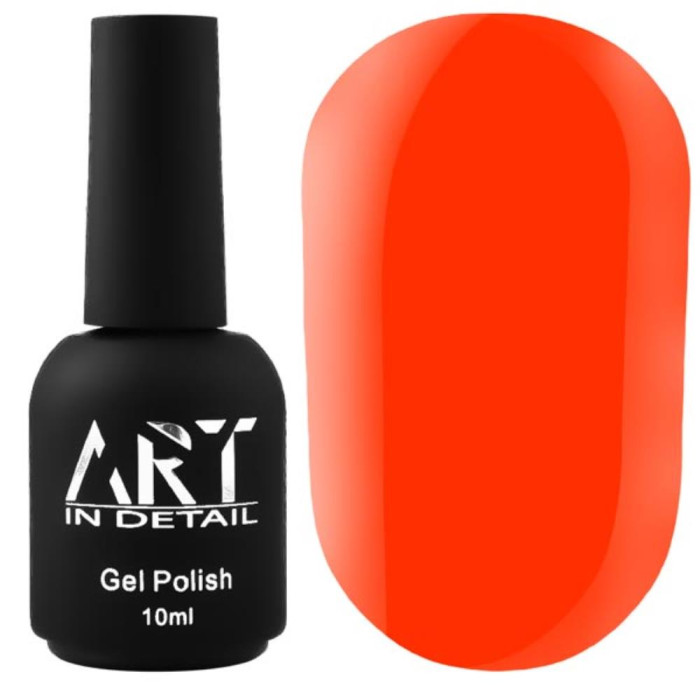 Гель-лак неоновый ART NEON №N004, алый, 10 мл