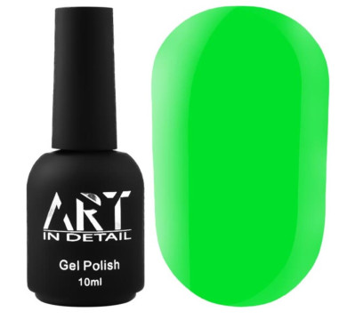 Гель-лак неоновий ART NEON №N006, зелений, 10 мл