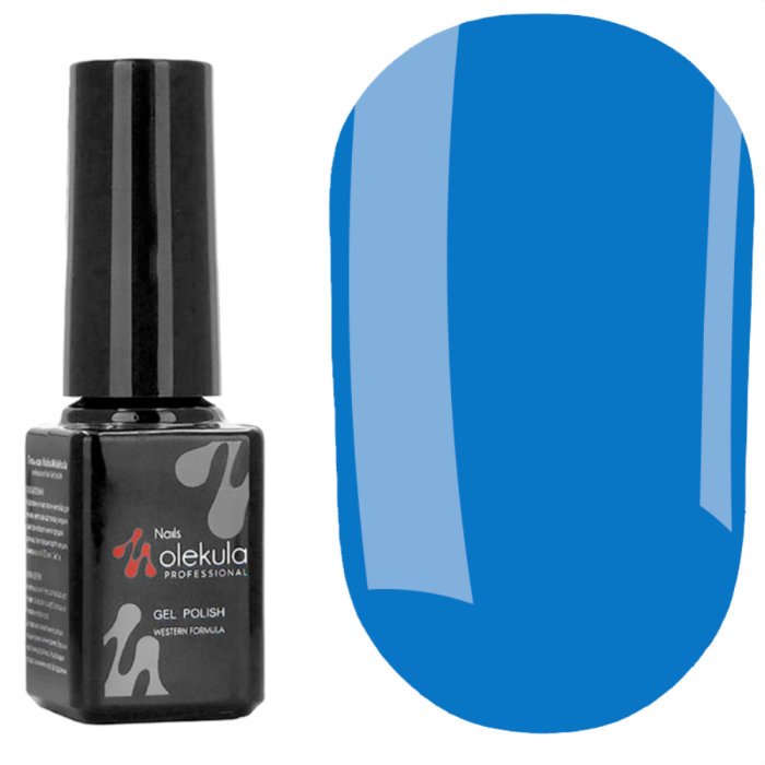 Гель-лак Molekula №161, блакить, 6 мл