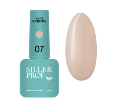 База камуфлирующая Siller Base Nude Pro №07, темно-бежевый, 8 мл