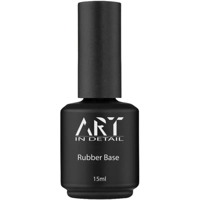 ART Rubber Base Coat - каучукова база для гель-лаку, з пензликом, 15 мл