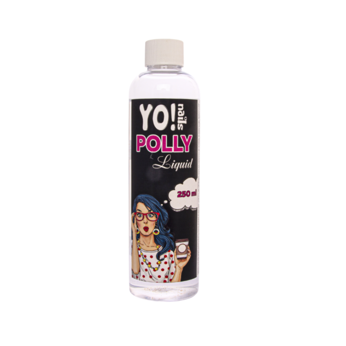 Yo!Nails Polly Liquid - рідина для роботи з полігелем, 250 мл