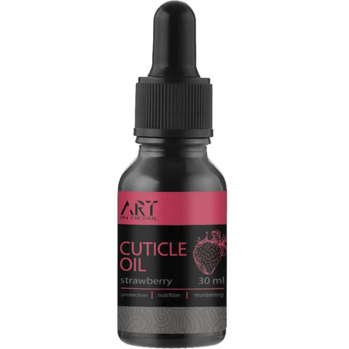 ART Cuticle Oil, Strawberry - олія для кутикули, полуниці, 30 мл