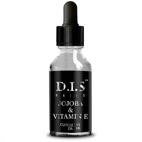 DIS Nails Oil, Jojoba & Vitamine - олія для кутикули, жожоба з вітаміном, 15 мл